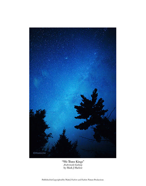"We Three Kings" Andromeda Galaxy Picture - Print