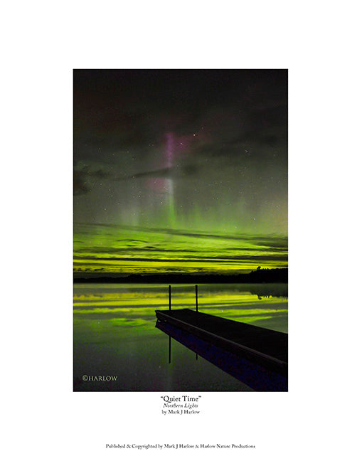 "Quiet Time" Northern Lights - Aurora Picture - Print