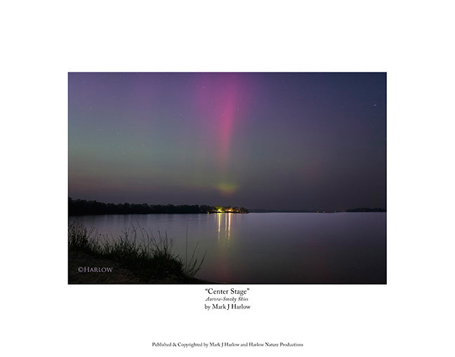 "Center Stage" Smokey Northern Light Picture - Print