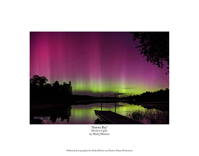 "Aurora Bay" Northern Light Dock Picture
