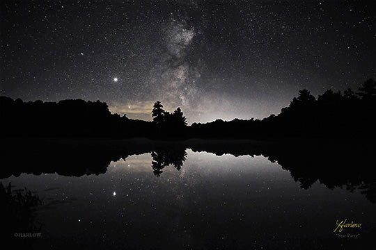"Star Party" amazing Milky Way picture - Crystal acrylic print