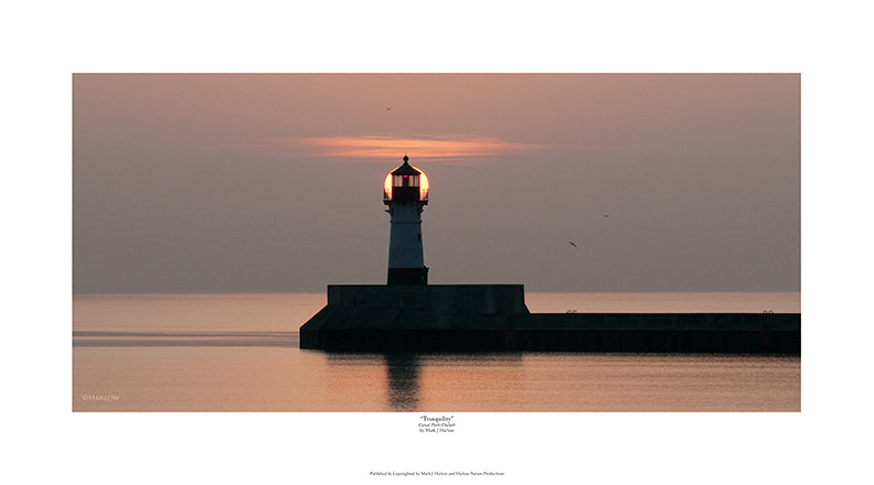 "Tranquility" Canal Park Famous Lighthouse Picture - Print Duluth, MN - Print