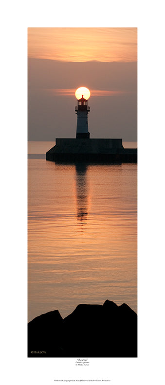 "Beacon" Duluth Lighthouse Picture - Print Canal Park Duluth, MN