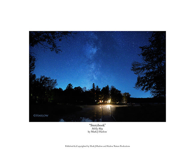 "Storybook" Unique Milky Way Night Picture