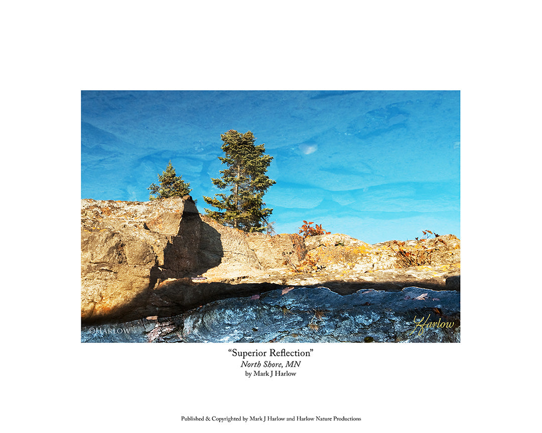 "Superior Reflection" Lake Superior Water Reflection Picture