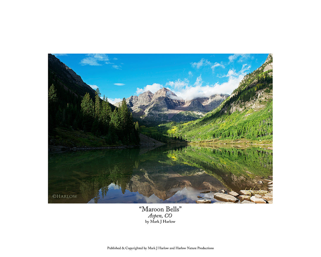 "Maroon Bells" Picture - Aspen Colorado - Print